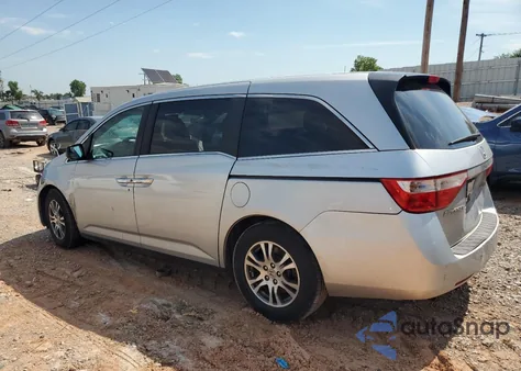 2013 Honda Odyssey Exl из США, поврежденный, VIN 5FNRL5H63DB022019